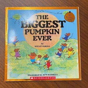 The Biggest Pumpkin Ever Book